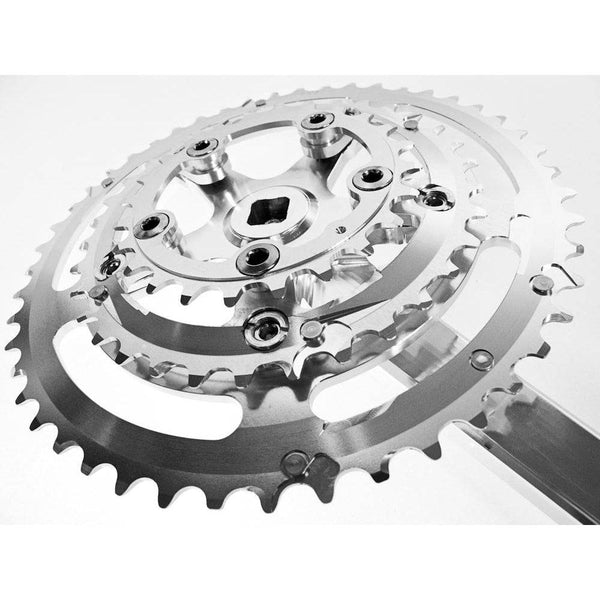 Velo Orange Grand Cru 110 Fluted Triple Crankset - Cycling Boutique