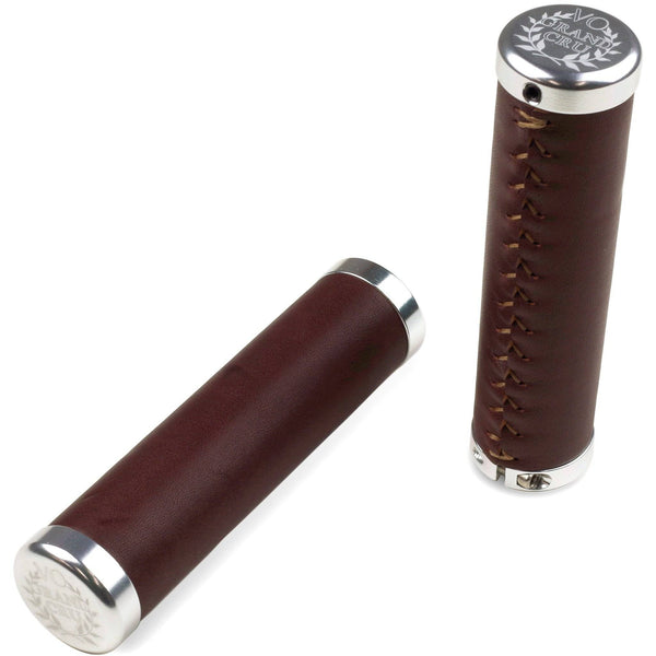 Velo Orange Handlebar Grips | Leather, Lock-On Grips - Cycling Boutique