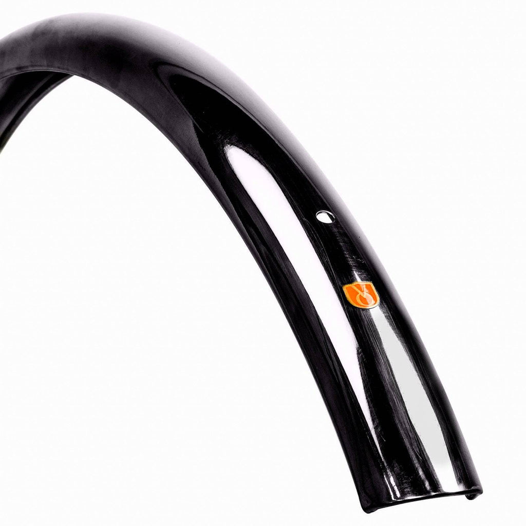 Velo Orange Smooth Fenders - Noir, 700c, 38mm - Cycling Boutique