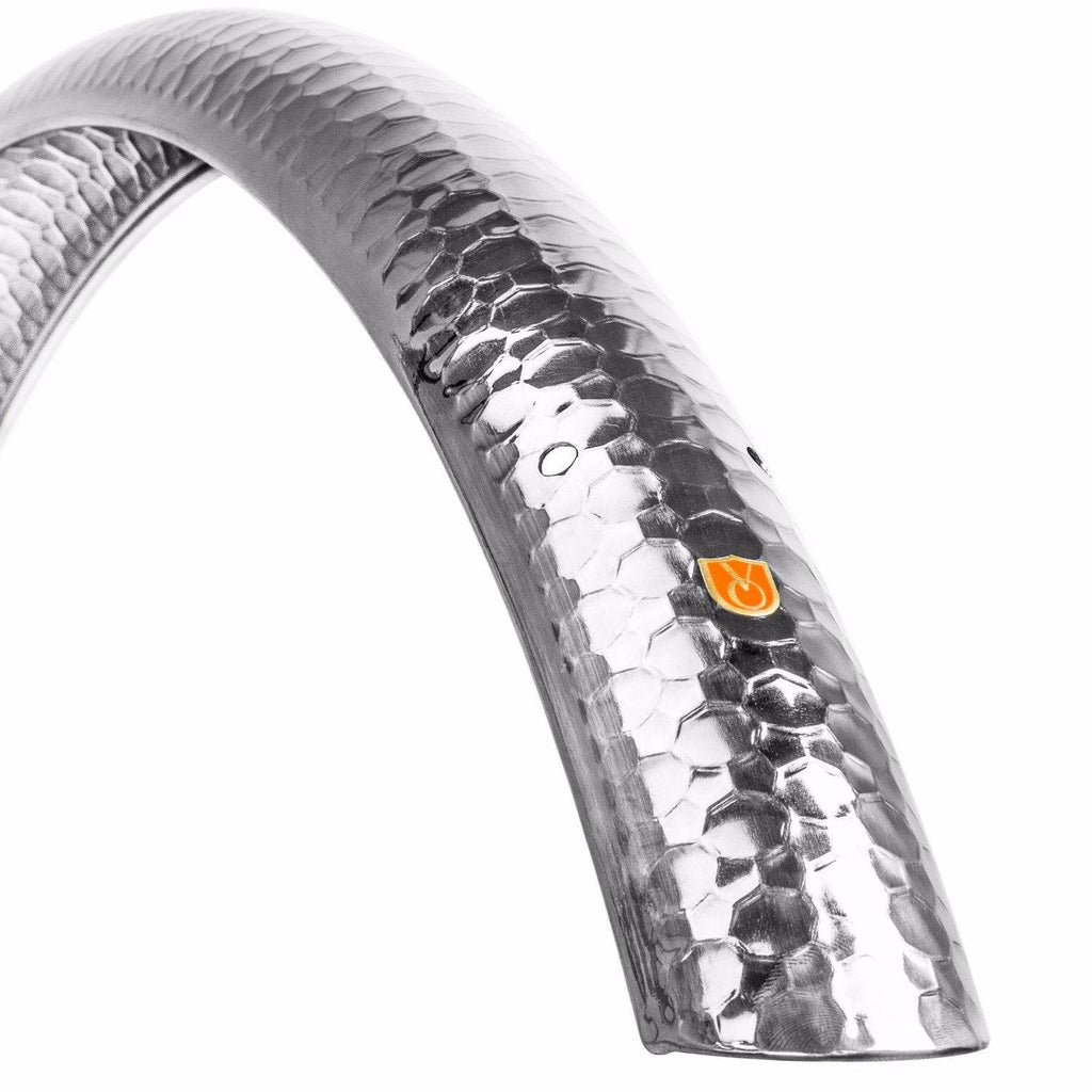 Velo Orange Hammered Fenders - Silver, 700c, 45mm - Cycling Boutique