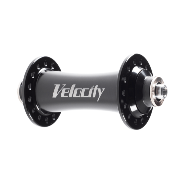 Velocity Standard Road Hub Front - 28h Black - Cycling Boutique
