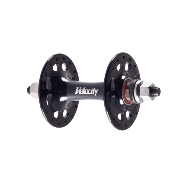 Velocity Track Hub Front - Cutout Flange Solid Axle - Cycling Boutique