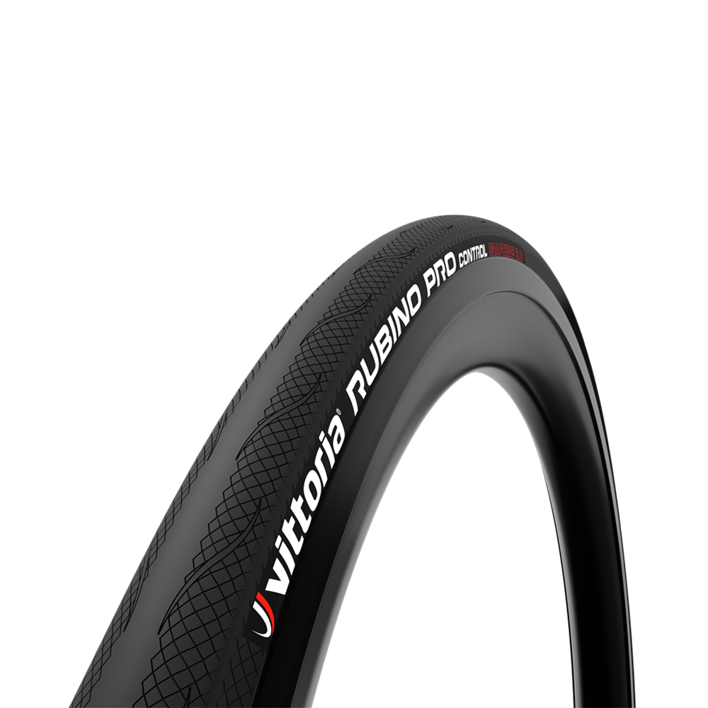 Vittoria Road Tyre Fold Rubbino Pro IV Control G+ Full Black 25-622 (700X25C) - Cycling Boutique