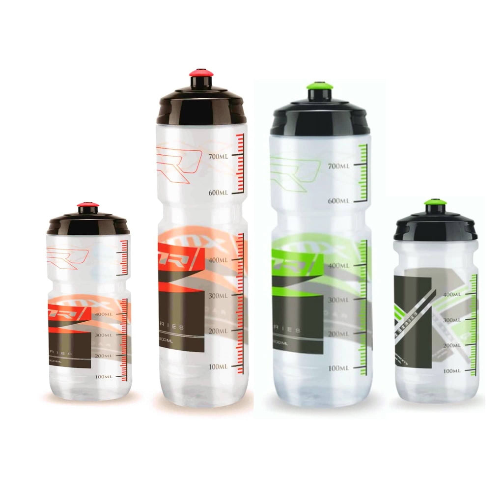 XMR Water Bottles | Race Series, Transparent - Cycling Boutique